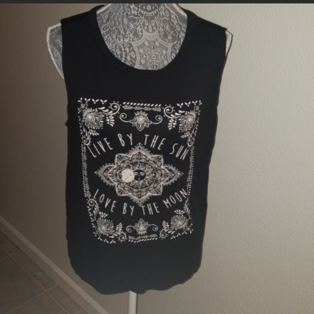 MOONCHILD SUN & MOON TANK - XL NEVER WORN